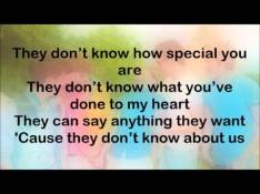 One Direction - They Don't Know About Us Letra