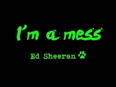 Ed Sheeran - I'm A Mess Letra