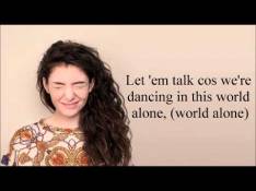 Lorde - A World Alone Letra
