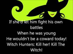 Idina Menzel - March of the Witch Hunters Letra