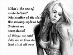 Shakira - The Day And The Time Letra