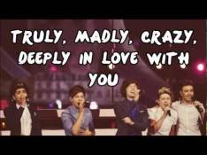 One Direction - Truly Madly Deeply Letra