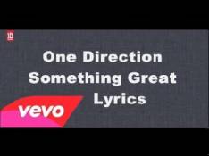 One Direction - Something Great Letra
